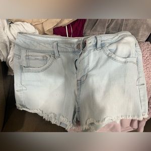 Jean shorts never worn